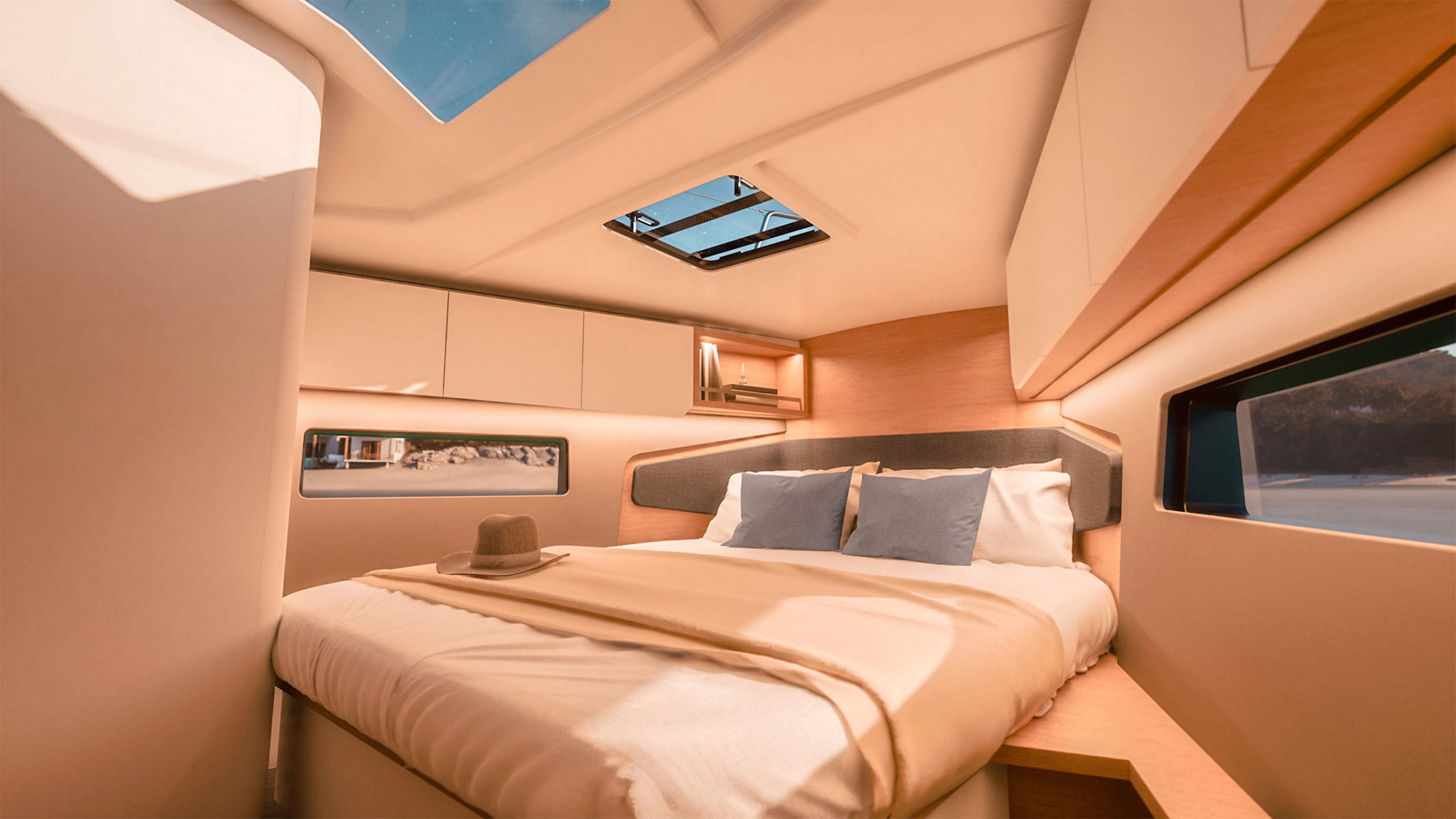 Dufour 39 cabin