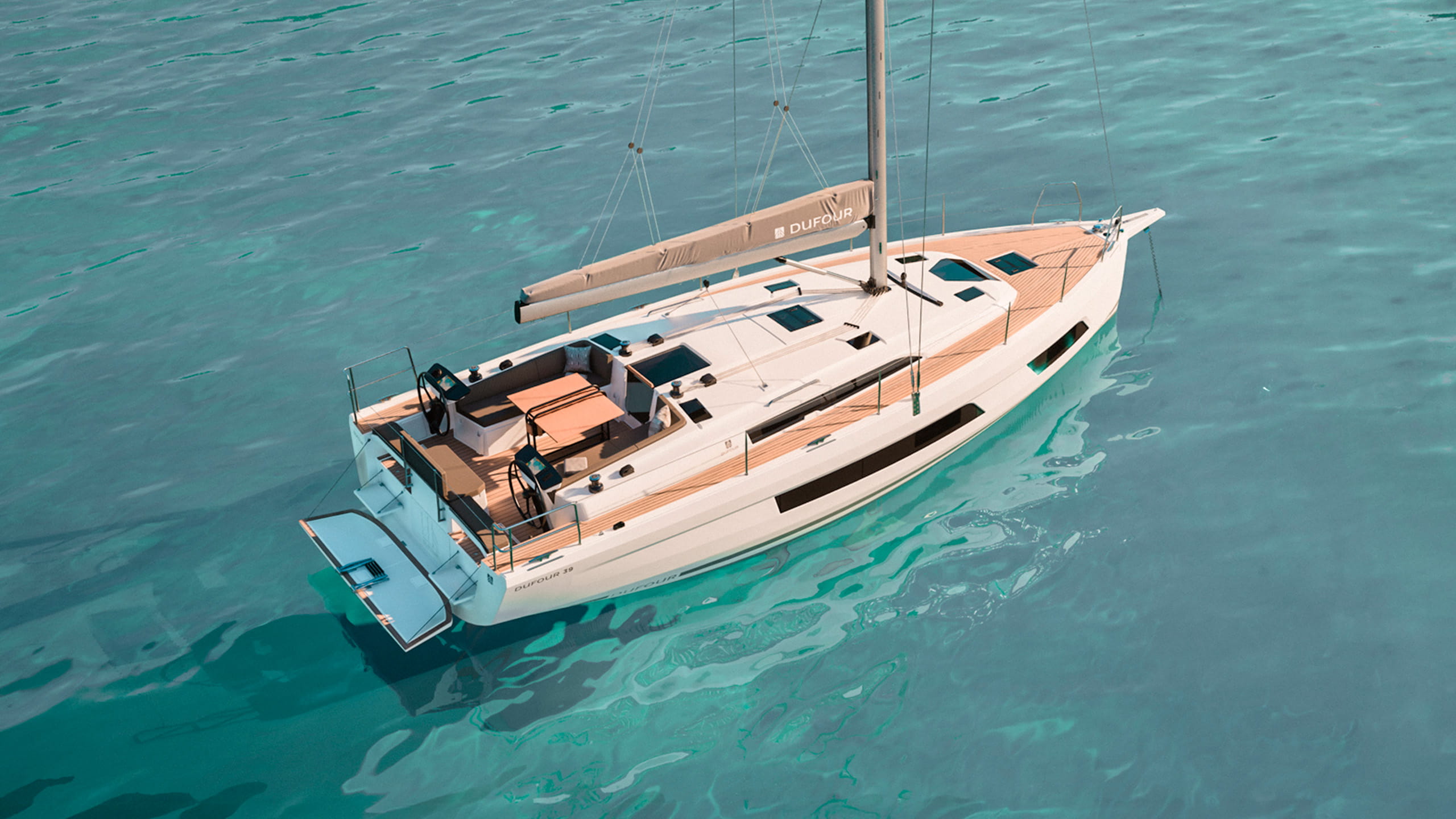 Dufour 39 helm