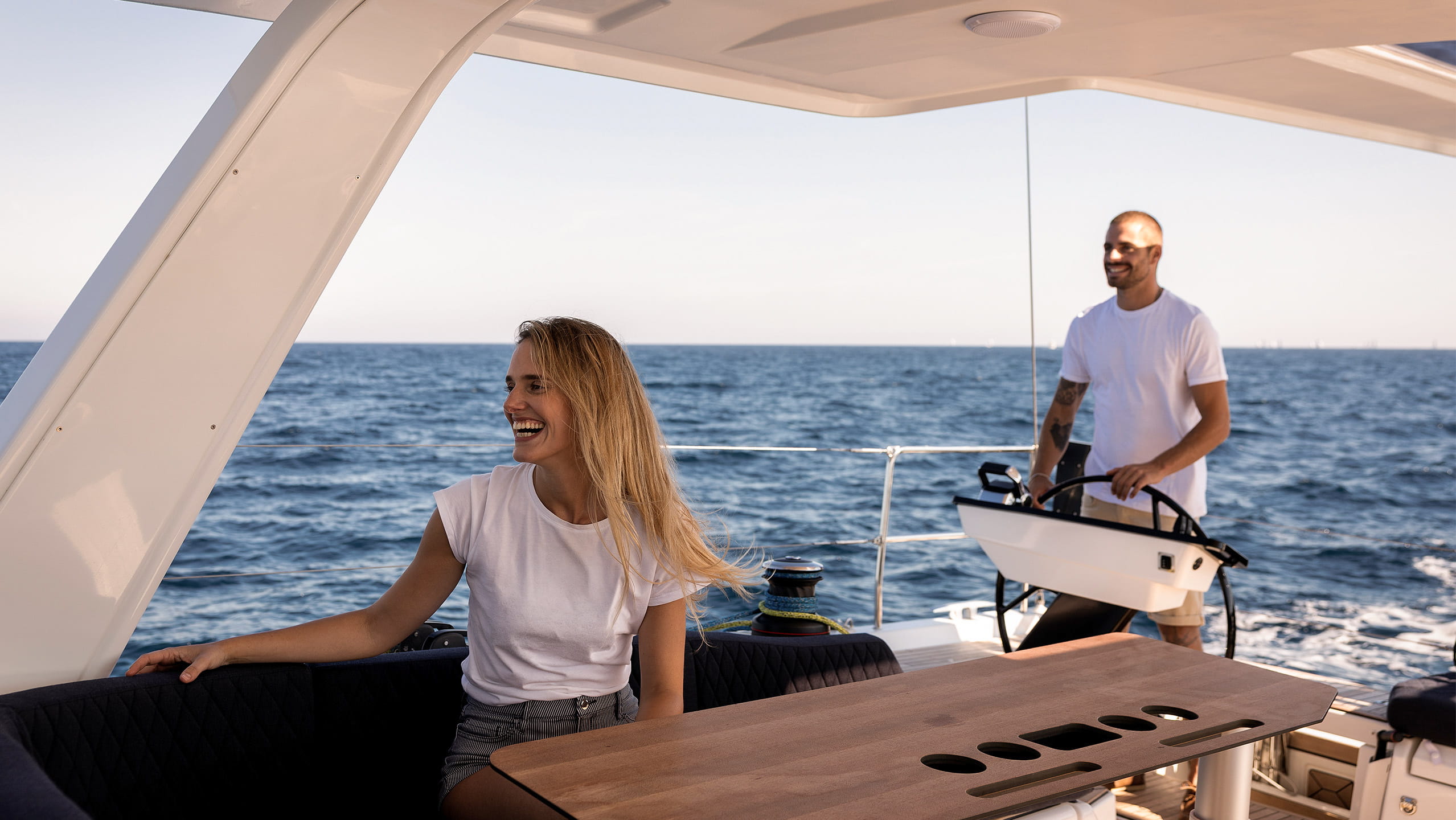 Dufour 54 helm
